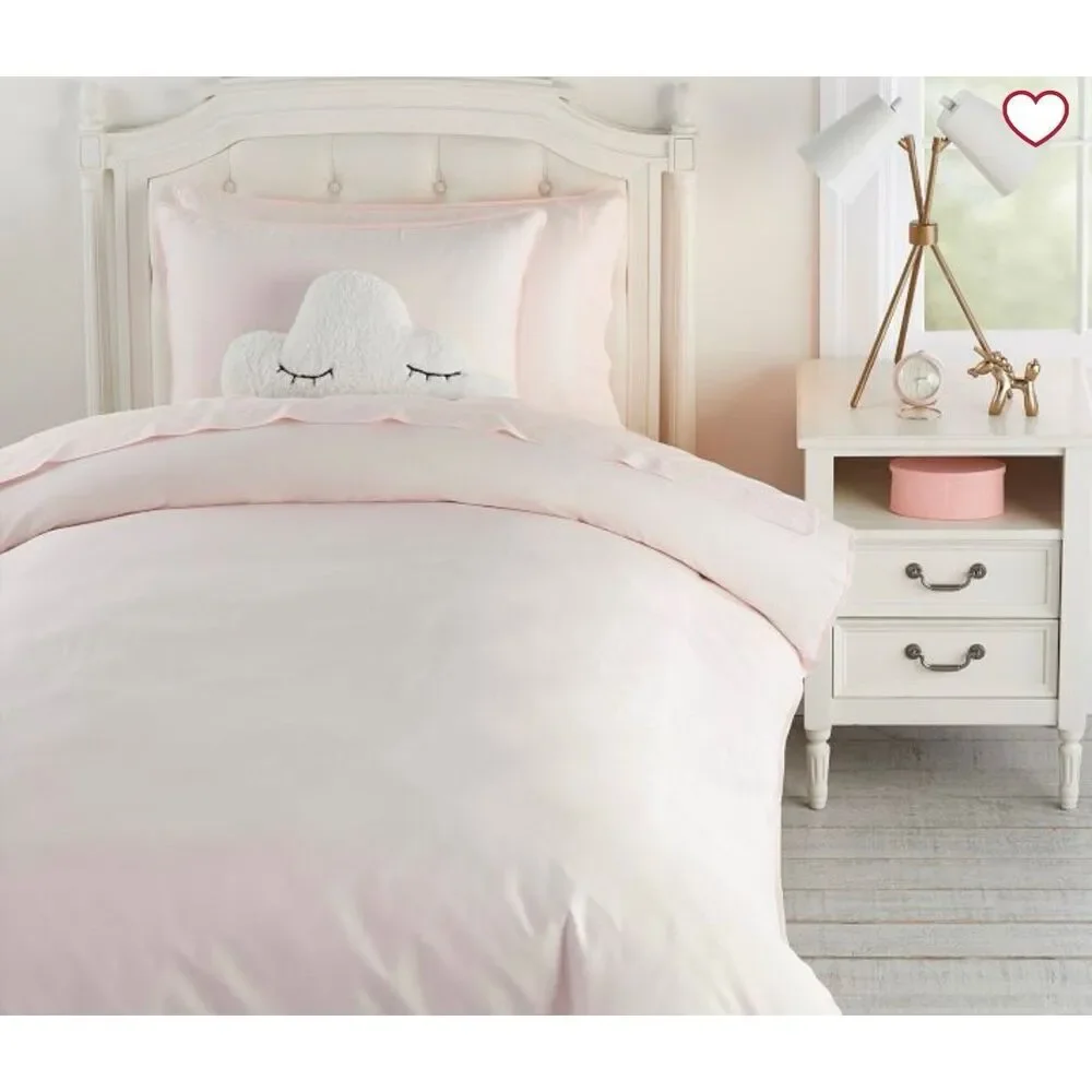 Pottery Barn Kids Super Soft Organic Sateen Duvet Cover Full Queen